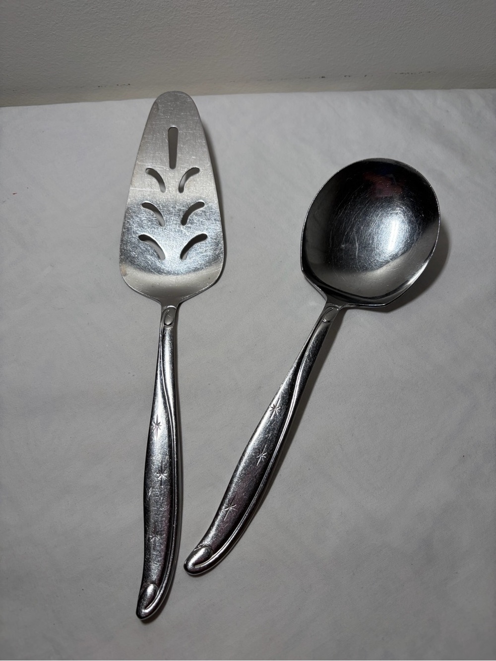 Castle Court Stainless Steel Serving Set Japan Serving Spoon & Pie Server 2pc